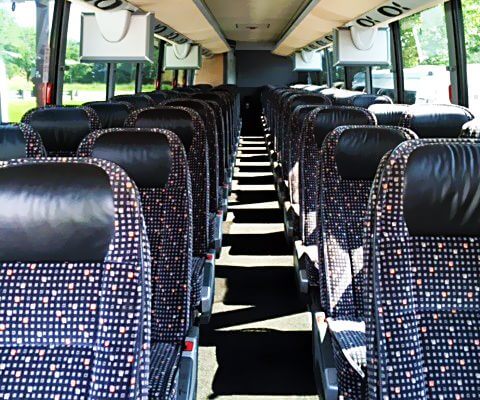 Charter bus in New York
