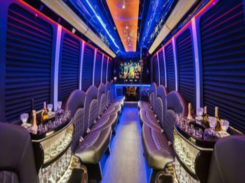 Party bus rental in New Jersey