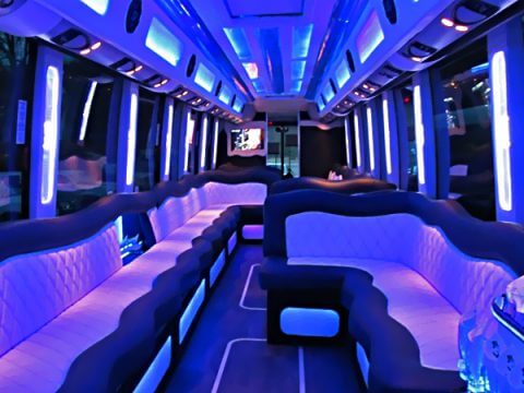 NYC Huge party bus