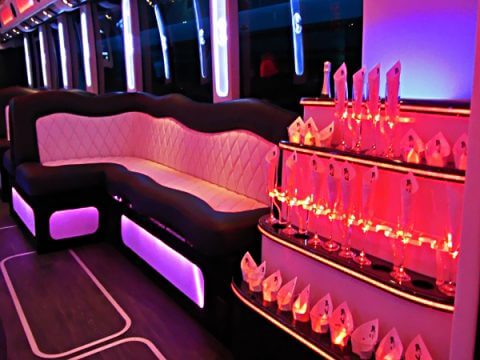 NYC party bus rental service